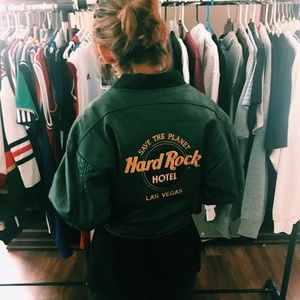 Hard Rock Cafe Save The Planet Jacket
